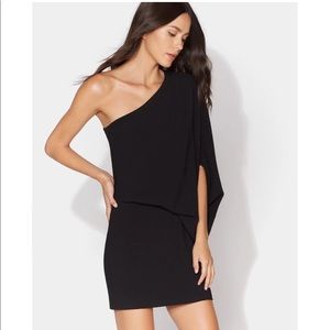 ONE SHOULDER DRESS LITTLE BLACK DRESS